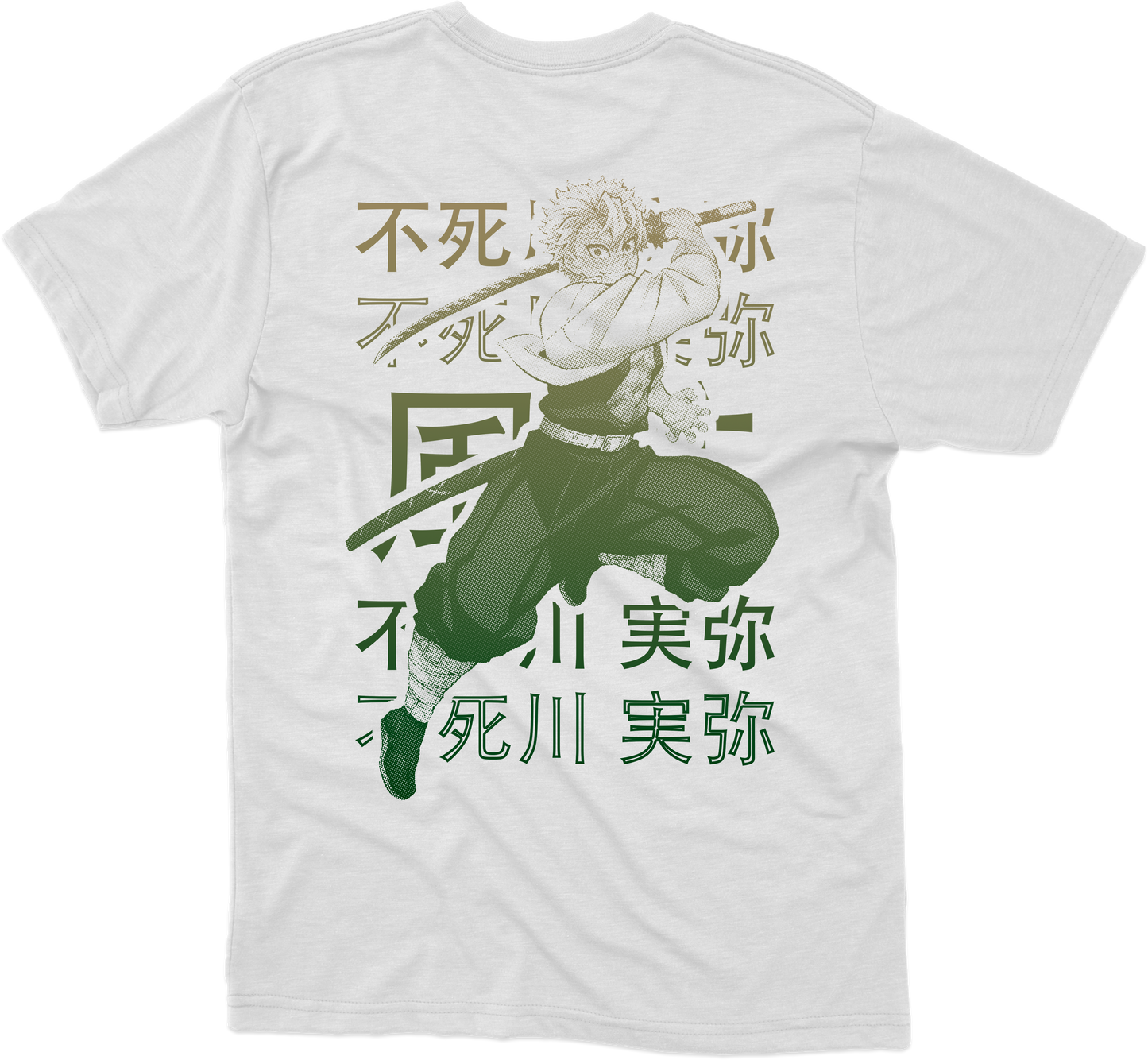 Shinazugawa Sanemi Playera (Corte Regular)