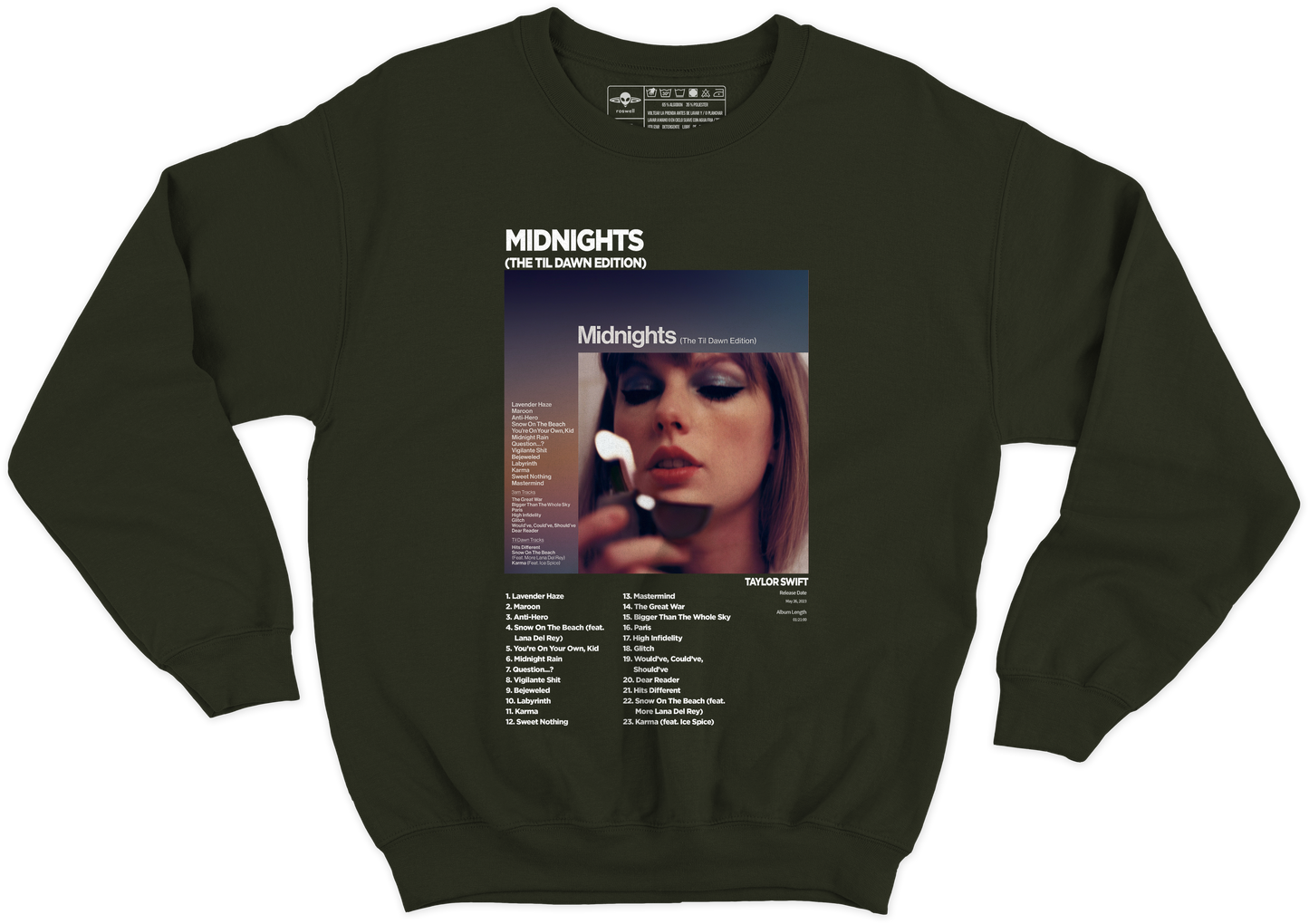 Midnights Album Crewneck