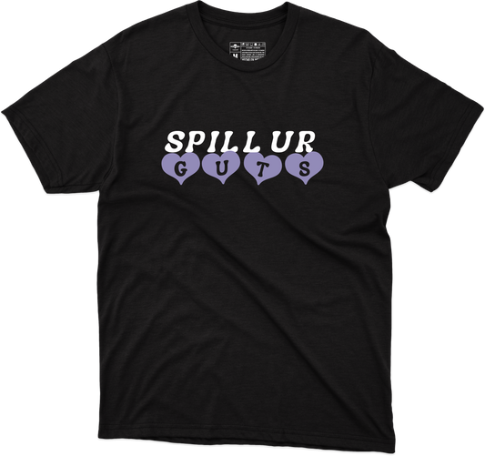Spill Ur Guts Playera (Corte Regular)