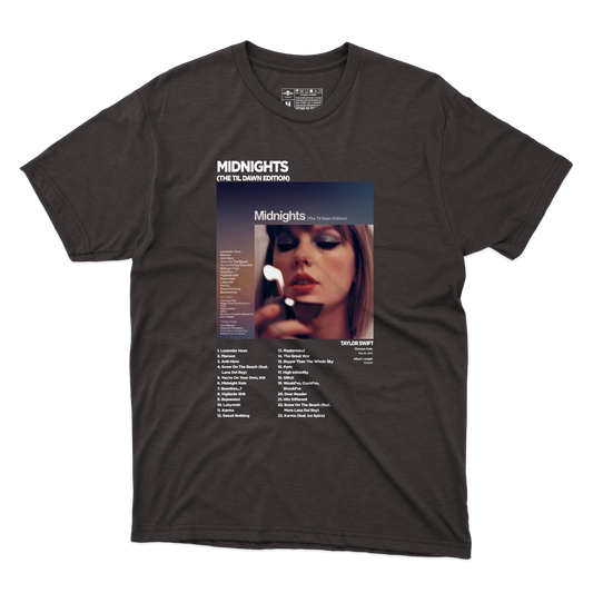 Midnights Album Playera (Corte Regular)
