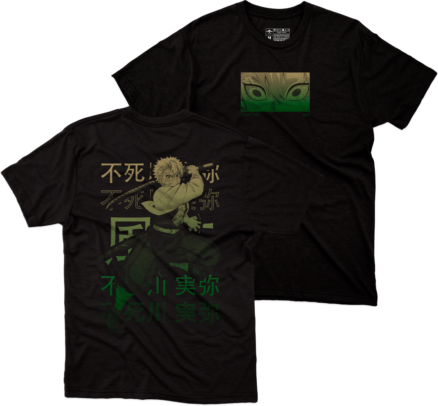 Shinazugawa Sanemi Playera (Corte Regular)