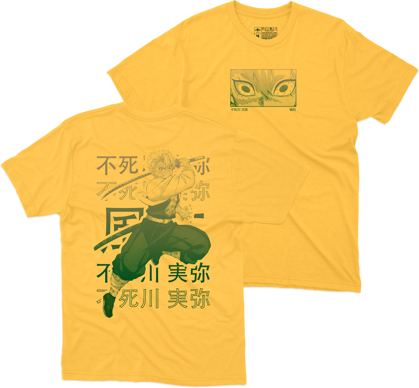 Shinazugawa Sanemi Playera (Corte Regular)