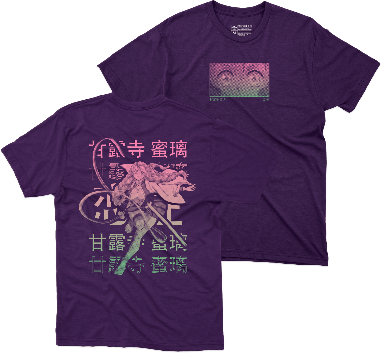 Kanroji Mitsuri Playera (Corte Regular)
