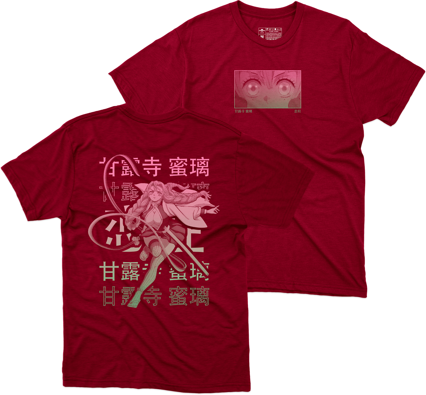 Kanroji Mitsuri Playera (Corte Regular)