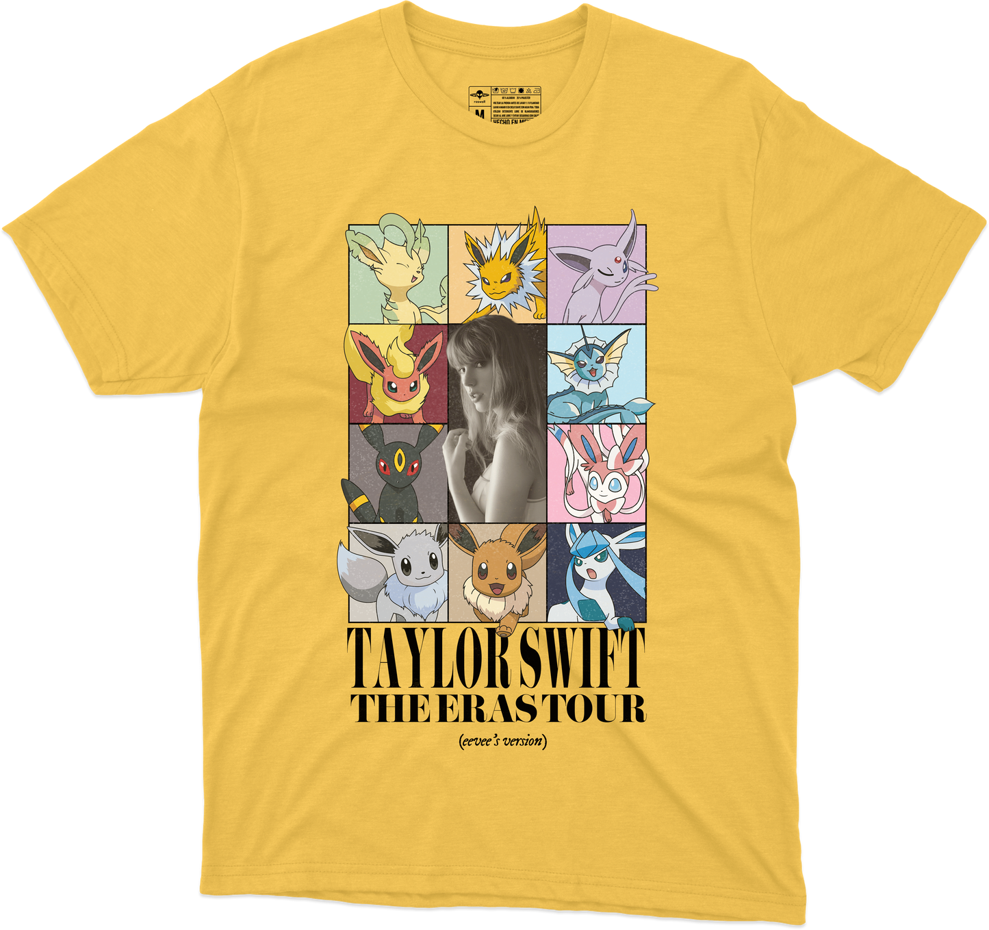 The Eras Tour [eevee's version] Playera (Corte Regular)