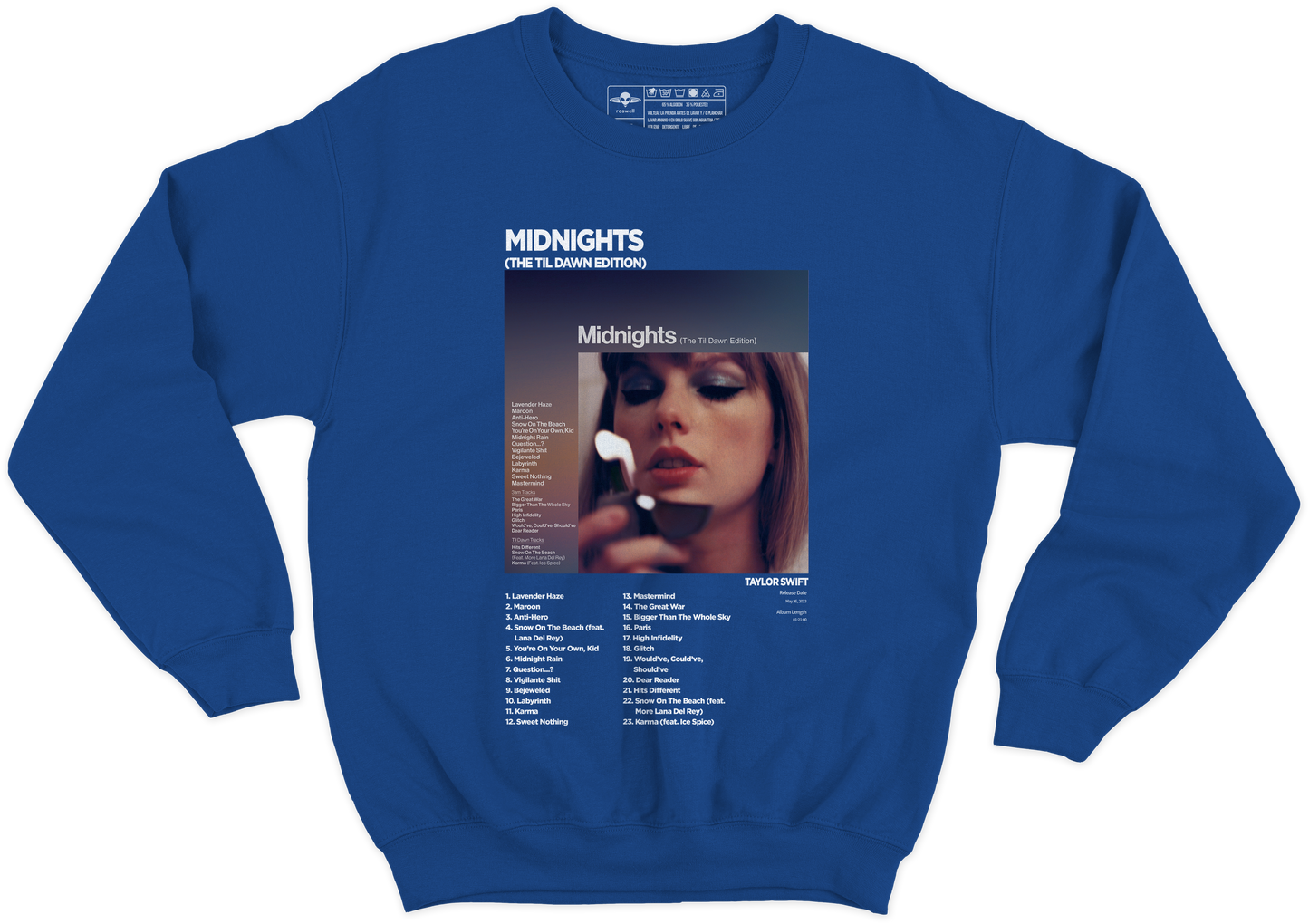 Midnights Album Crewneck