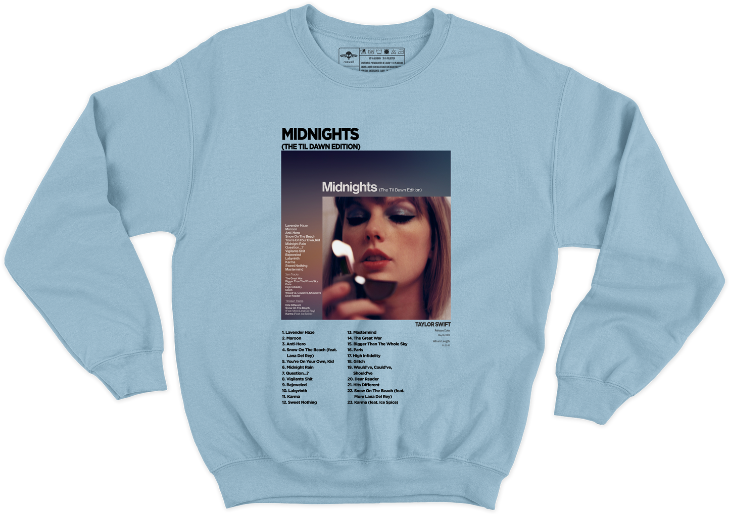 Midnights Album Crewneck