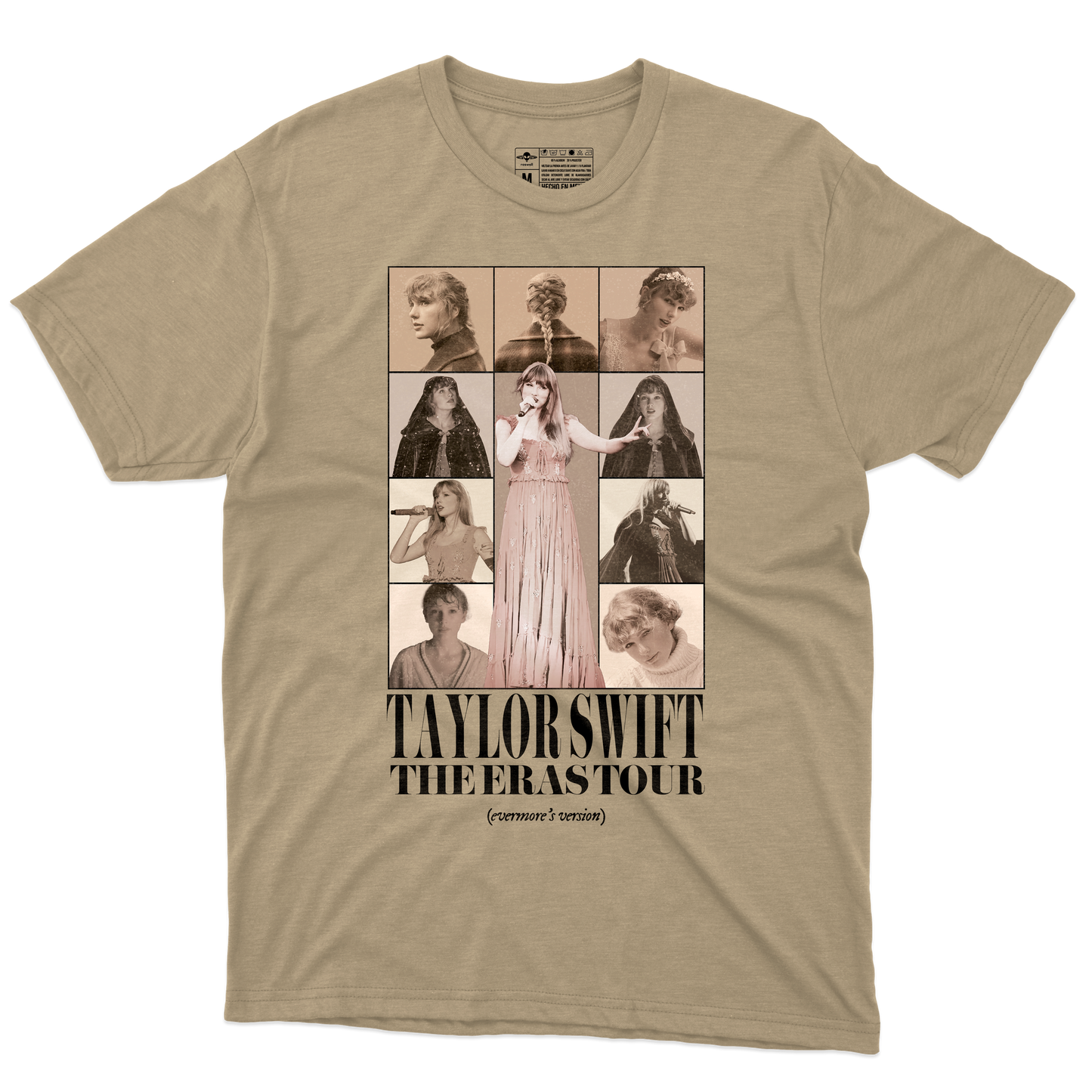The Eras Tour [evermore's version] Playera (Corte Regular)