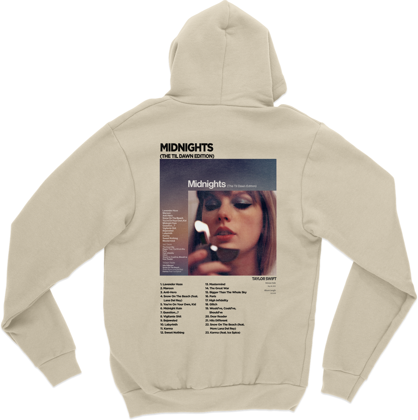 Midnights Album Hoodie