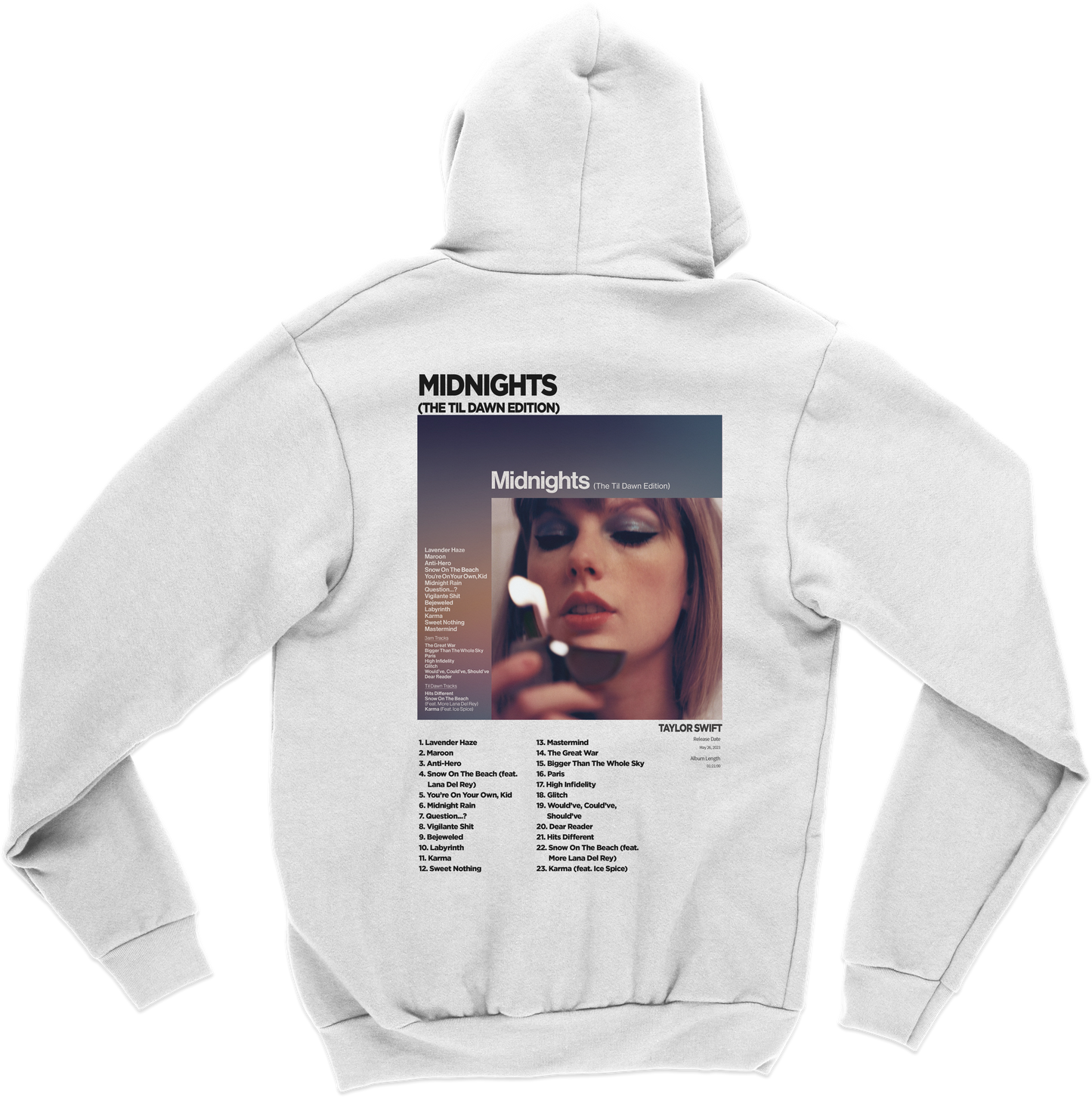 Midnights Album Hoodie