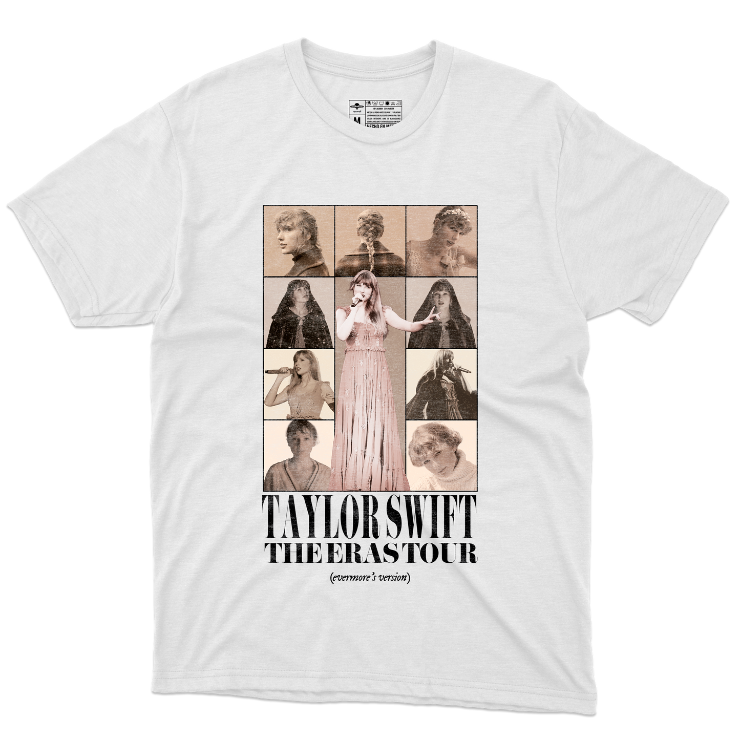 The Eras Tour [evermore's version] Playera (Corte Regular)