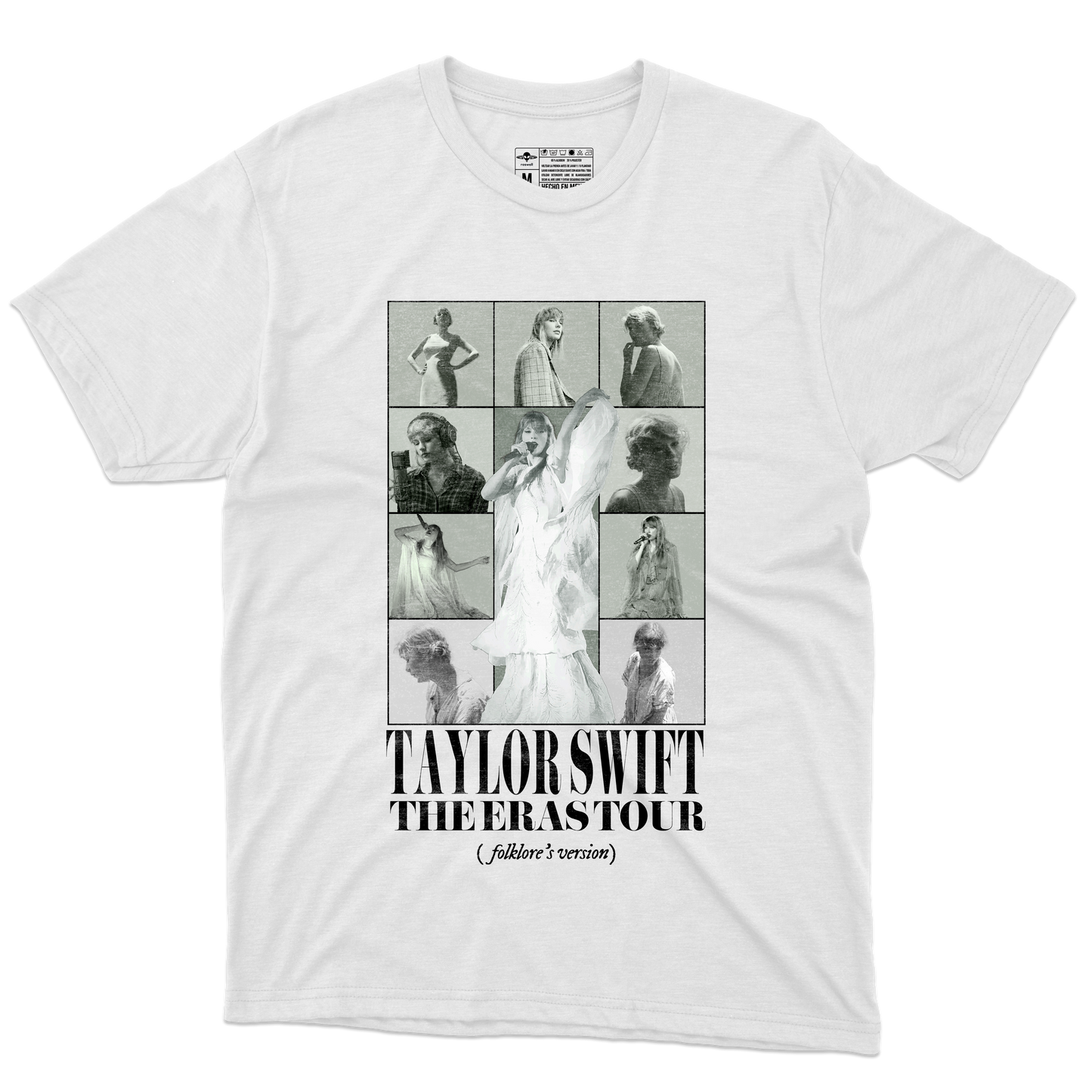 The Eras Tour [folklore's version] Playera (Corte Regular)