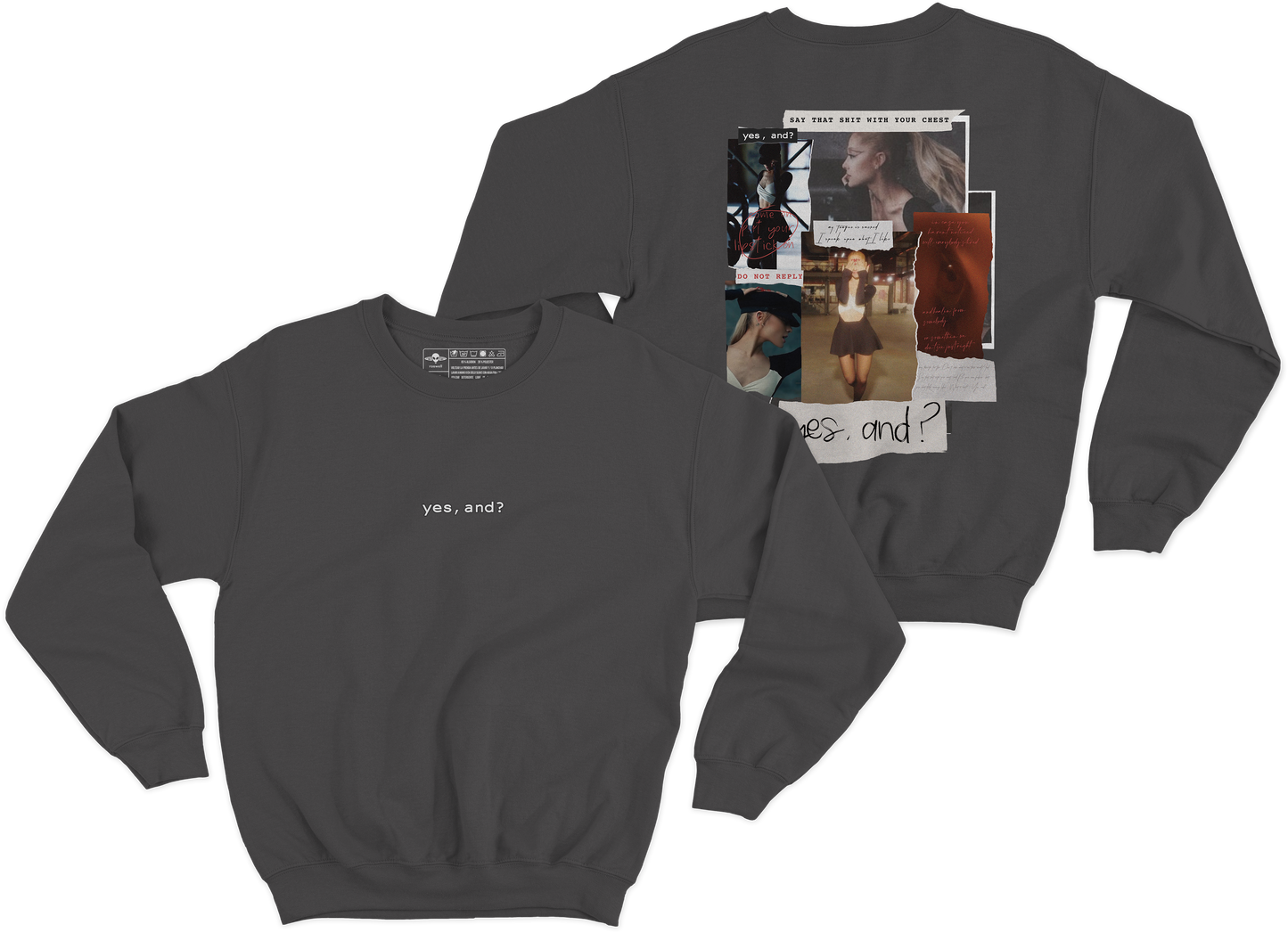 yes, and? [deluxe] Crewneck