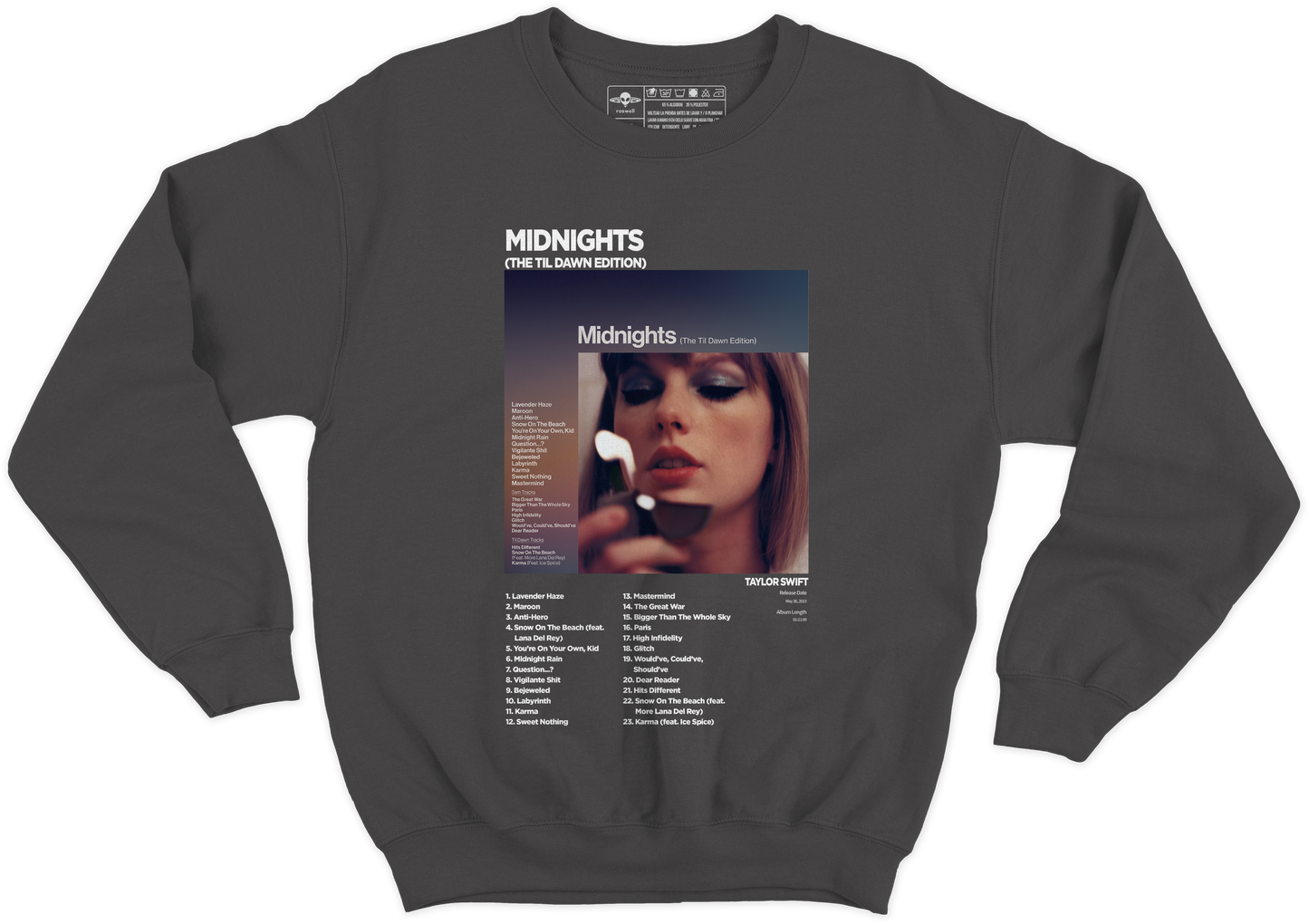 Midnights Album Crewneck