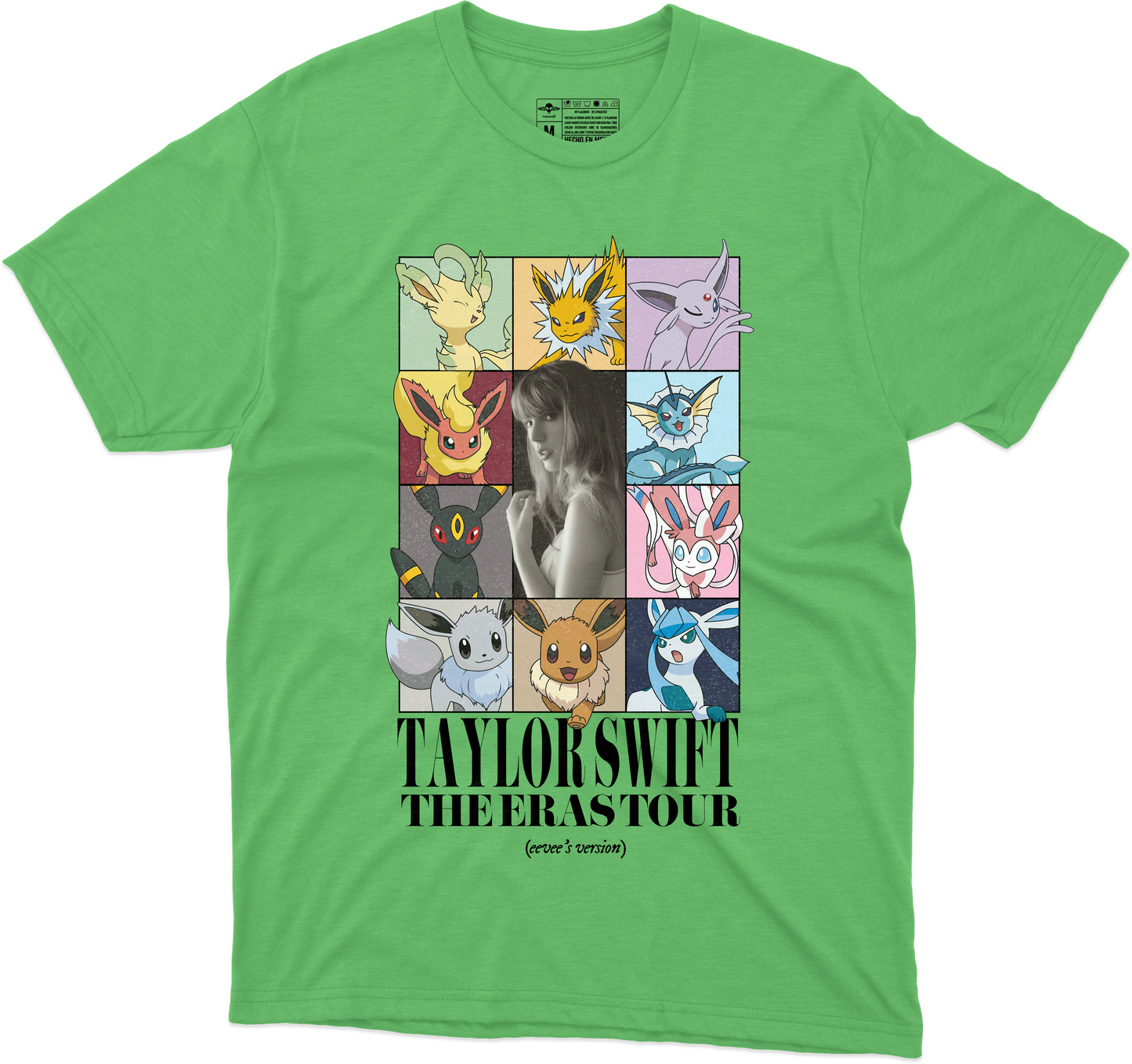 The Eras Tour [eevee's version] Playera (Corte Regular)