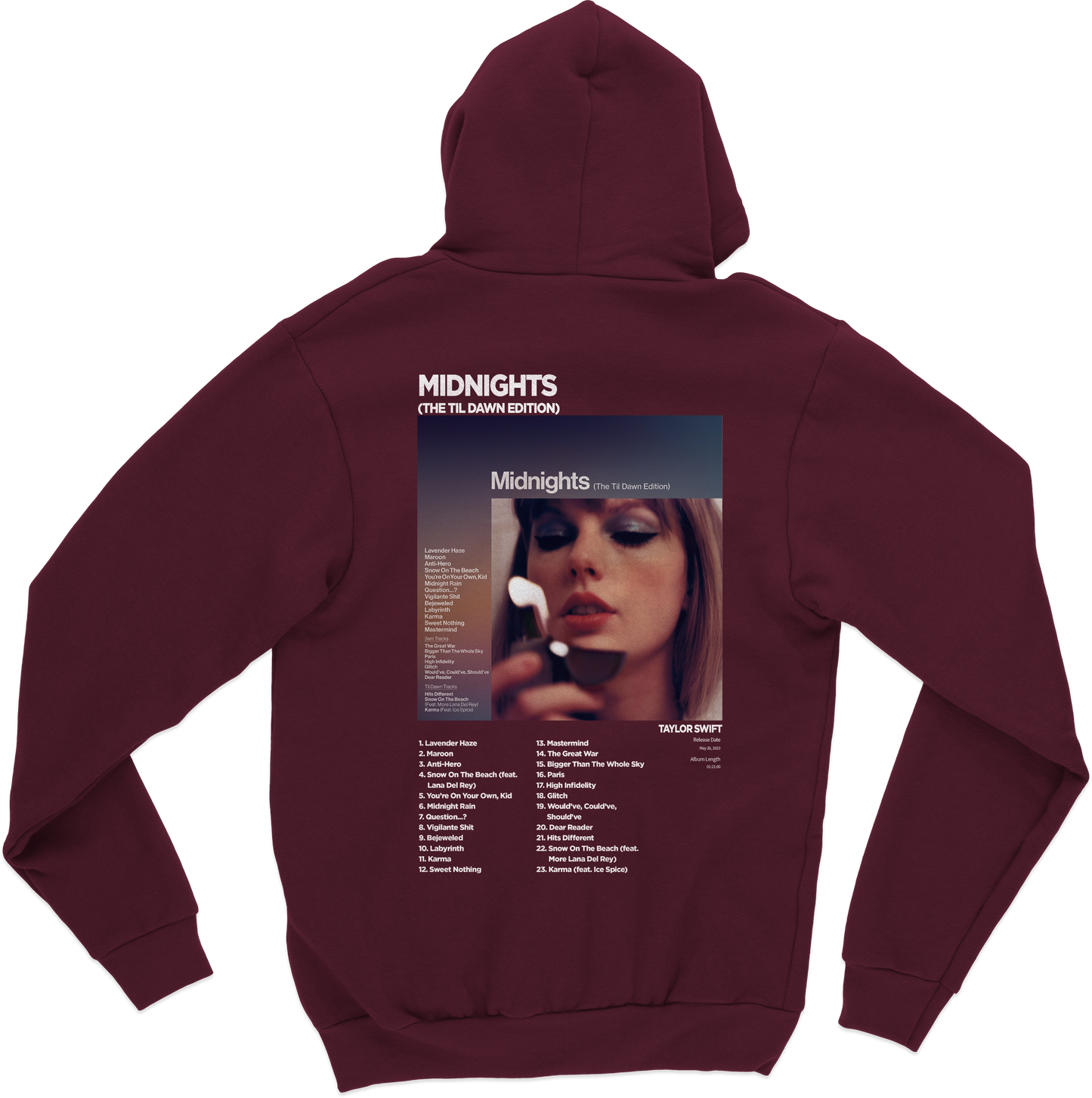 Midnights Album Hoodie
