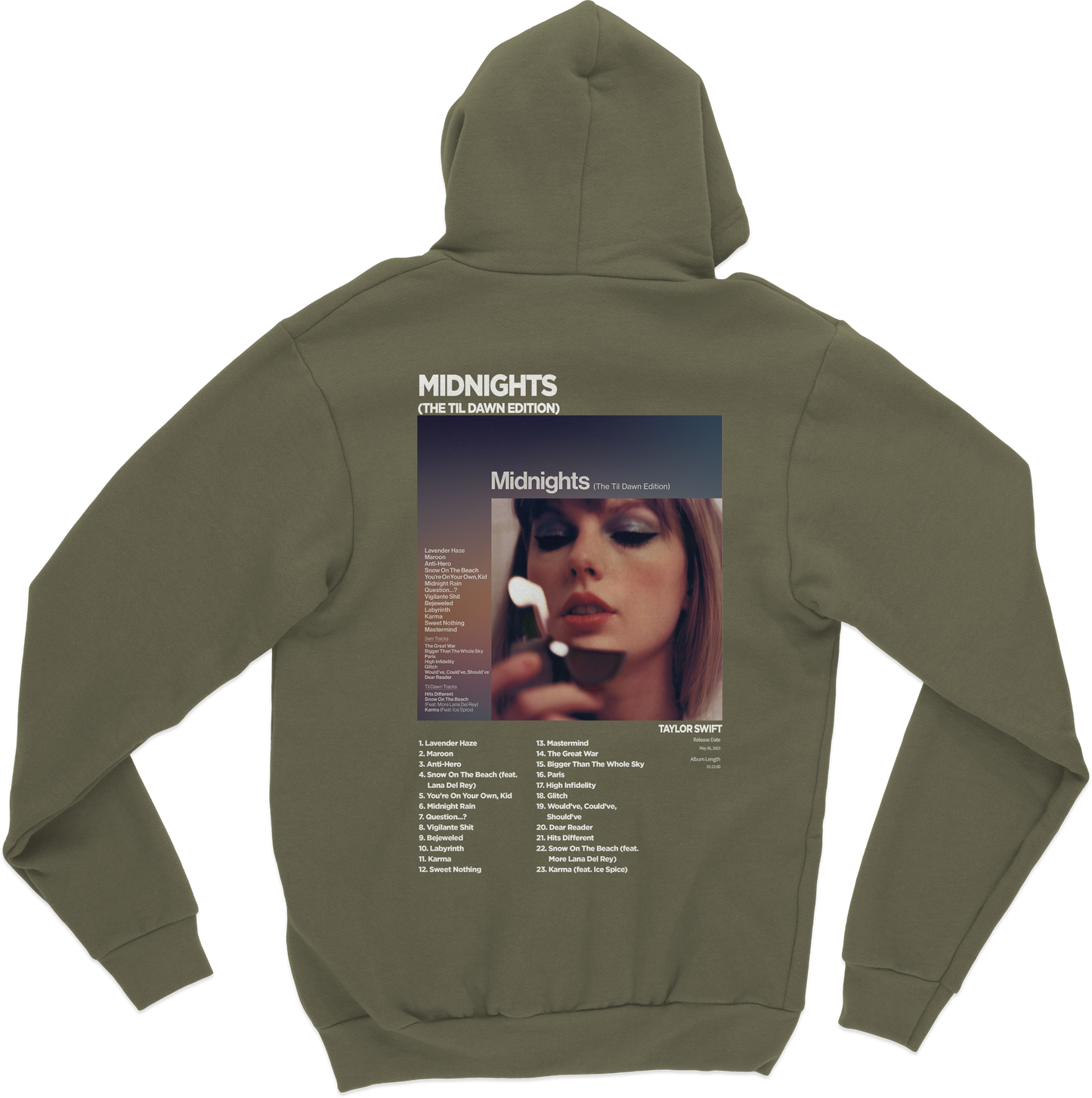 Midnights Album Hoodie