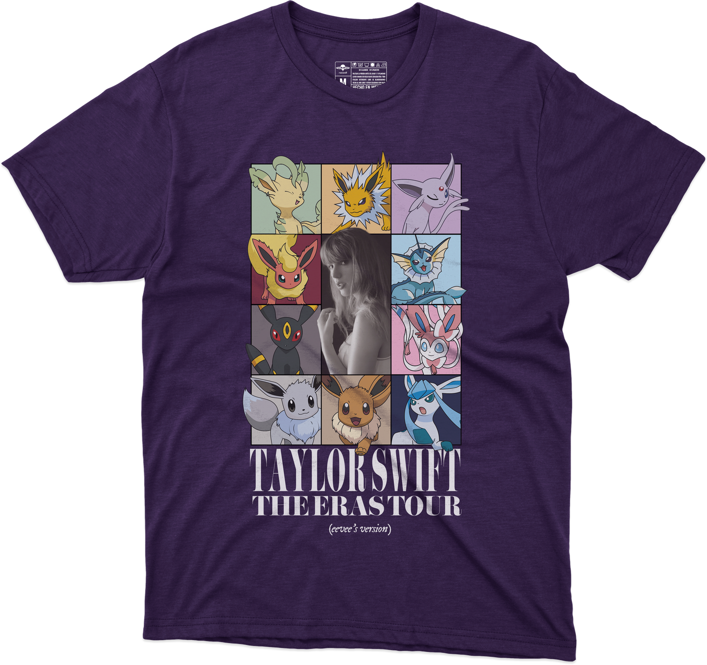 The Eras Tour [eevee's version] Playera (Corte Regular)
