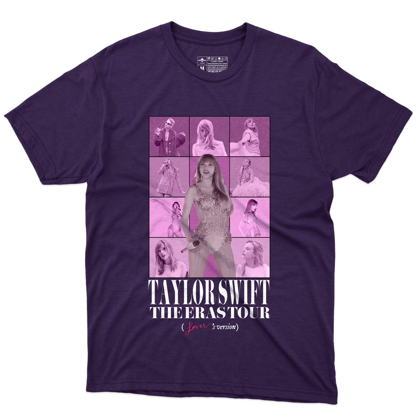 The Eras Tour [Lover's version] Playera (Corte Regular)