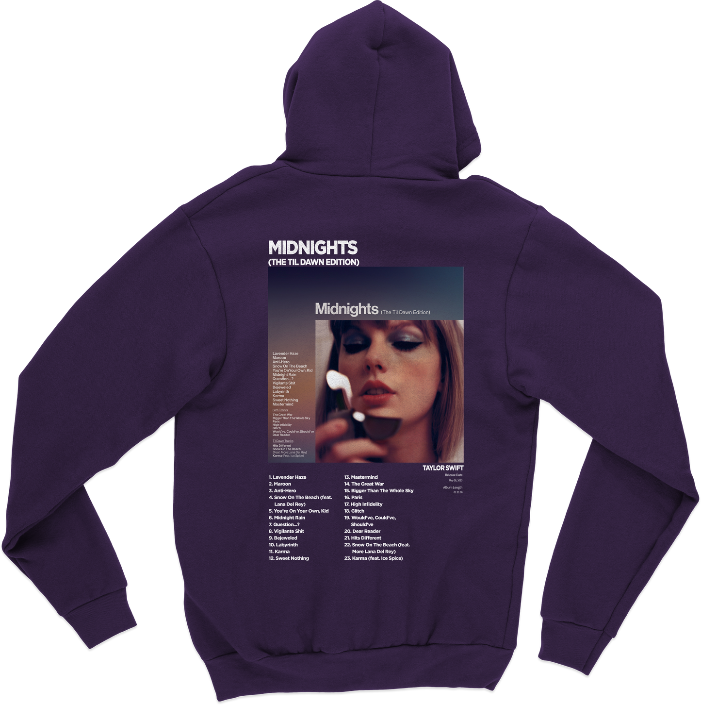 Midnights Album Hoodie