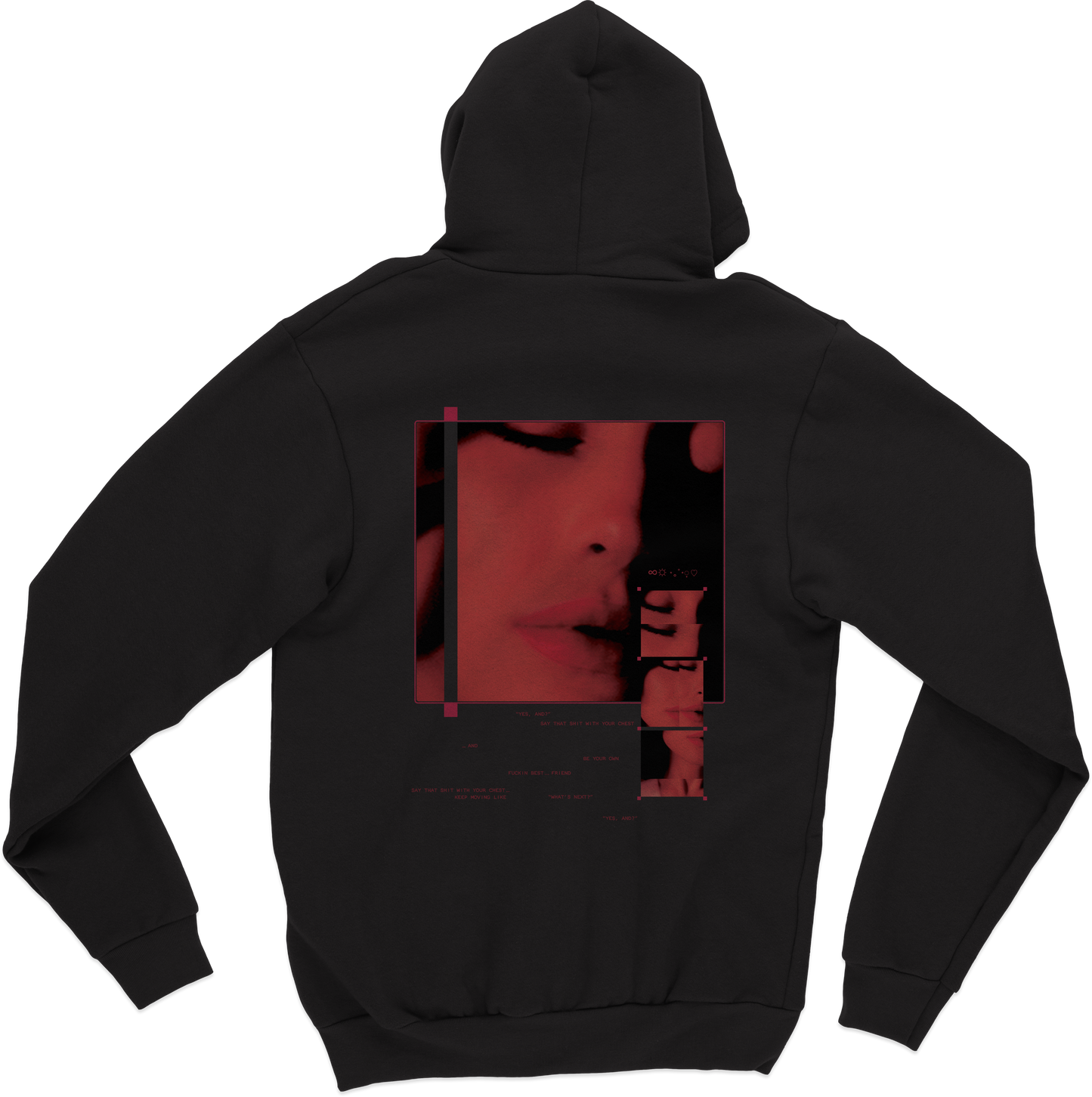 yes, and? Red Hoodie