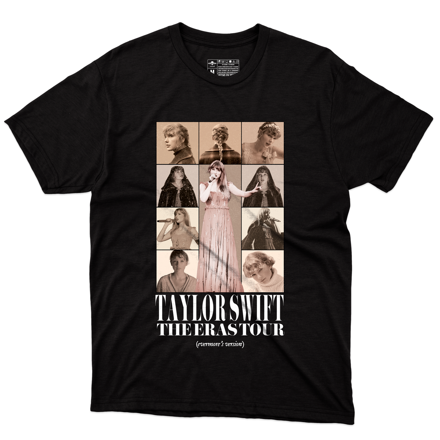 The Eras Tour [evermore's version] Playera (Corte Regular)