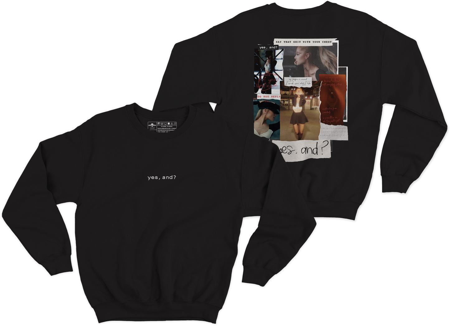 yes, and? [deluxe] Crewneck