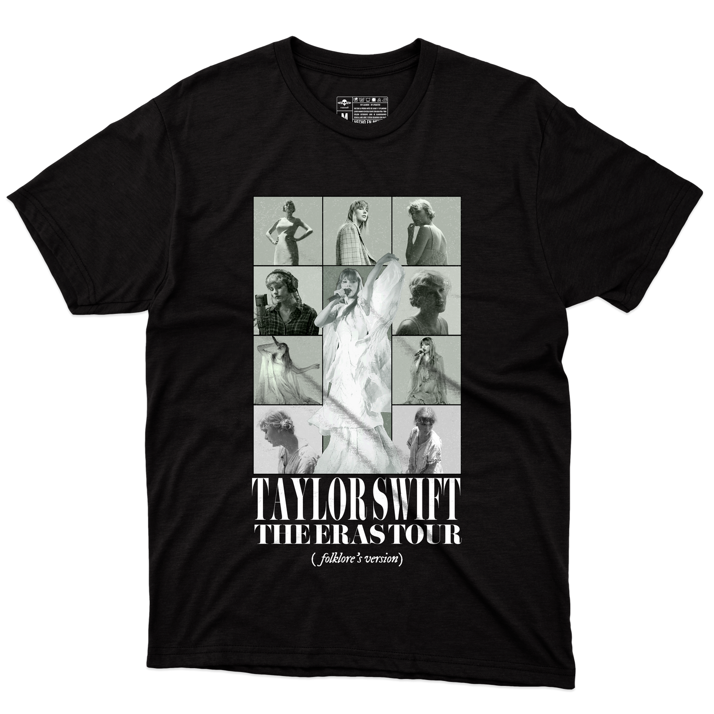 The Eras Tour [folklore's version] Playera (Corte Regular)
