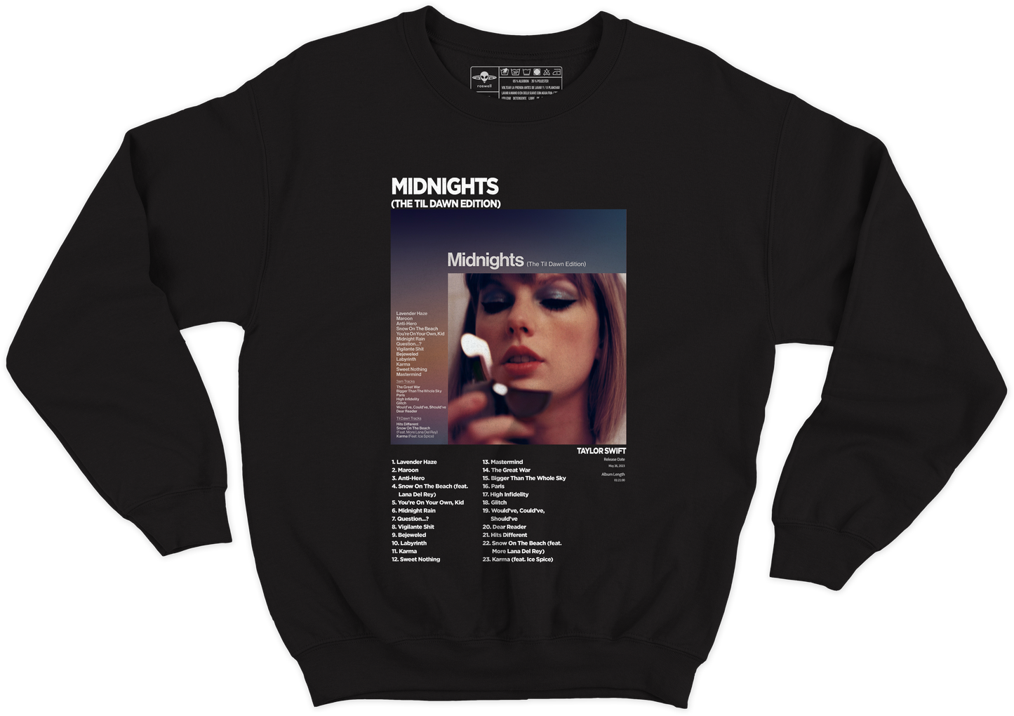 Midnights Album Crewneck