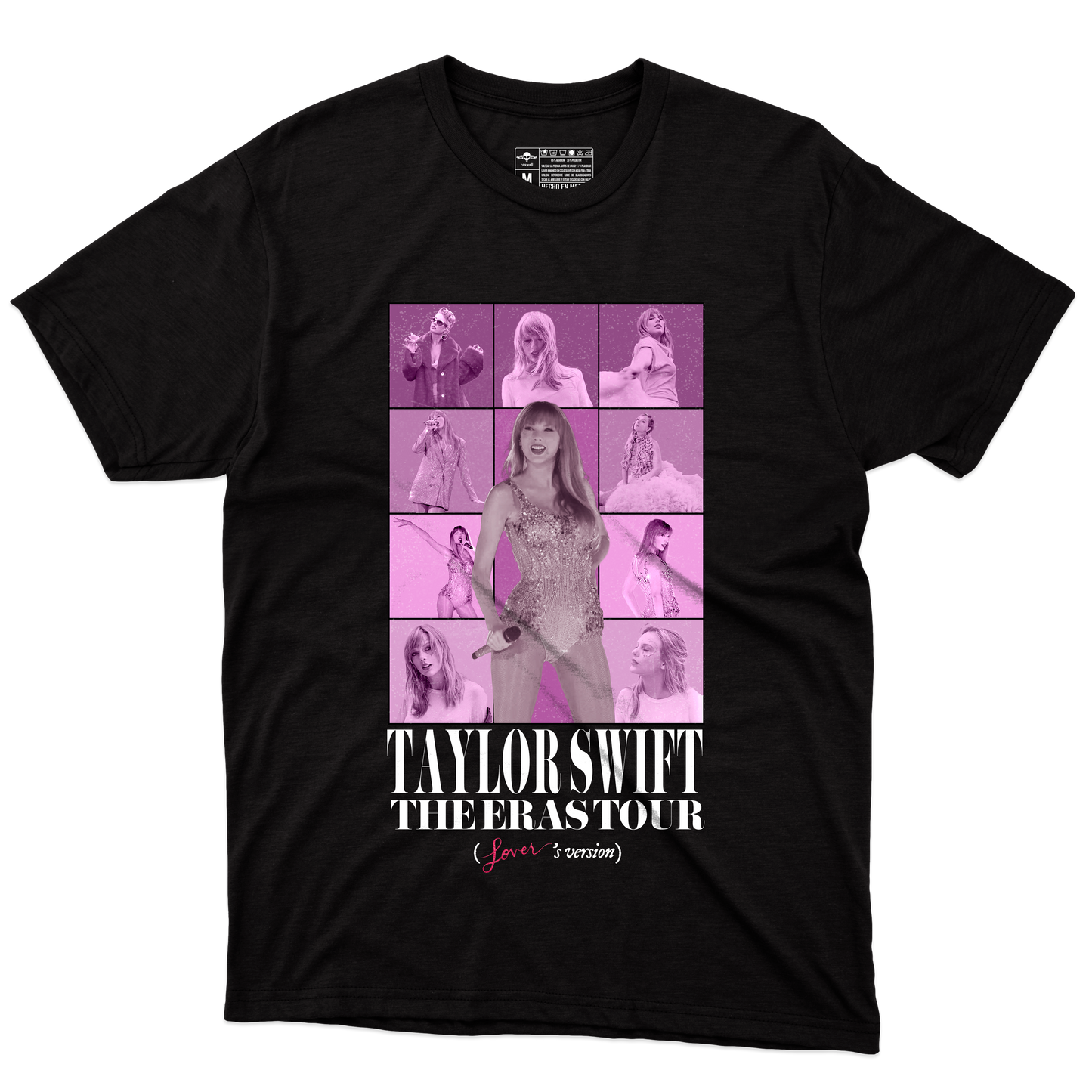 The Eras Tour [Lover's version] Playera (Corte Regular)