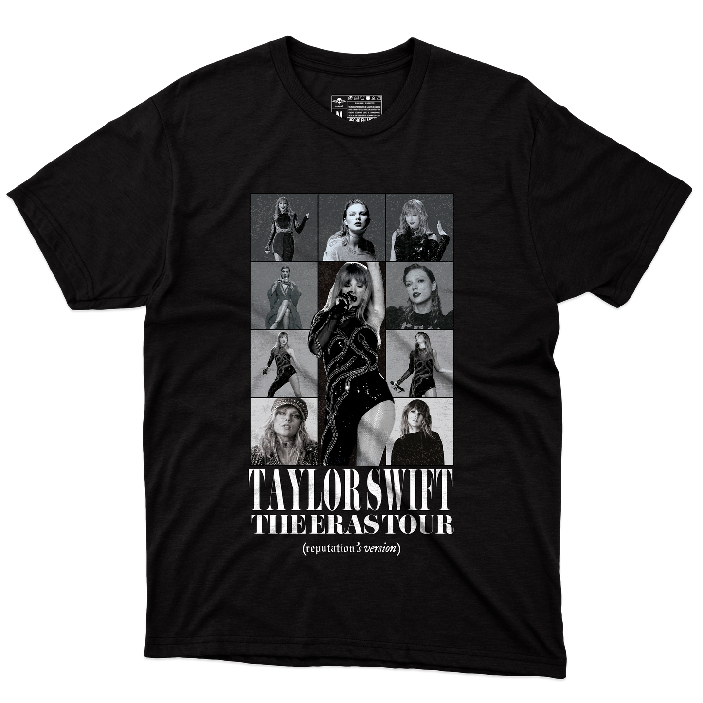 The Eras Tour [Reputation's version] Playera (Corte Regular)