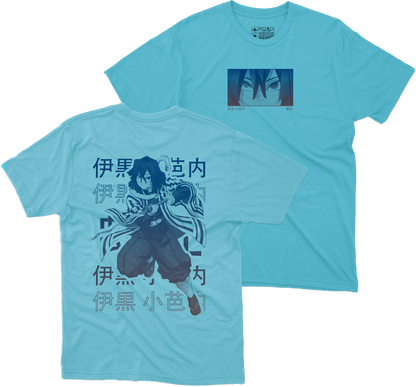 Iguro Obanai Playera (Corte Regular)