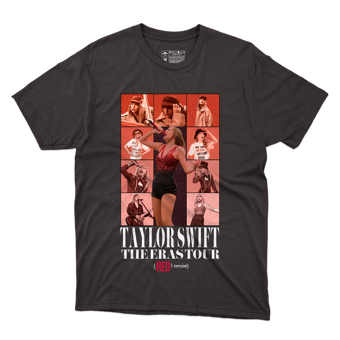 The Eras Tour [Red's version] Playera (Corte Regular)