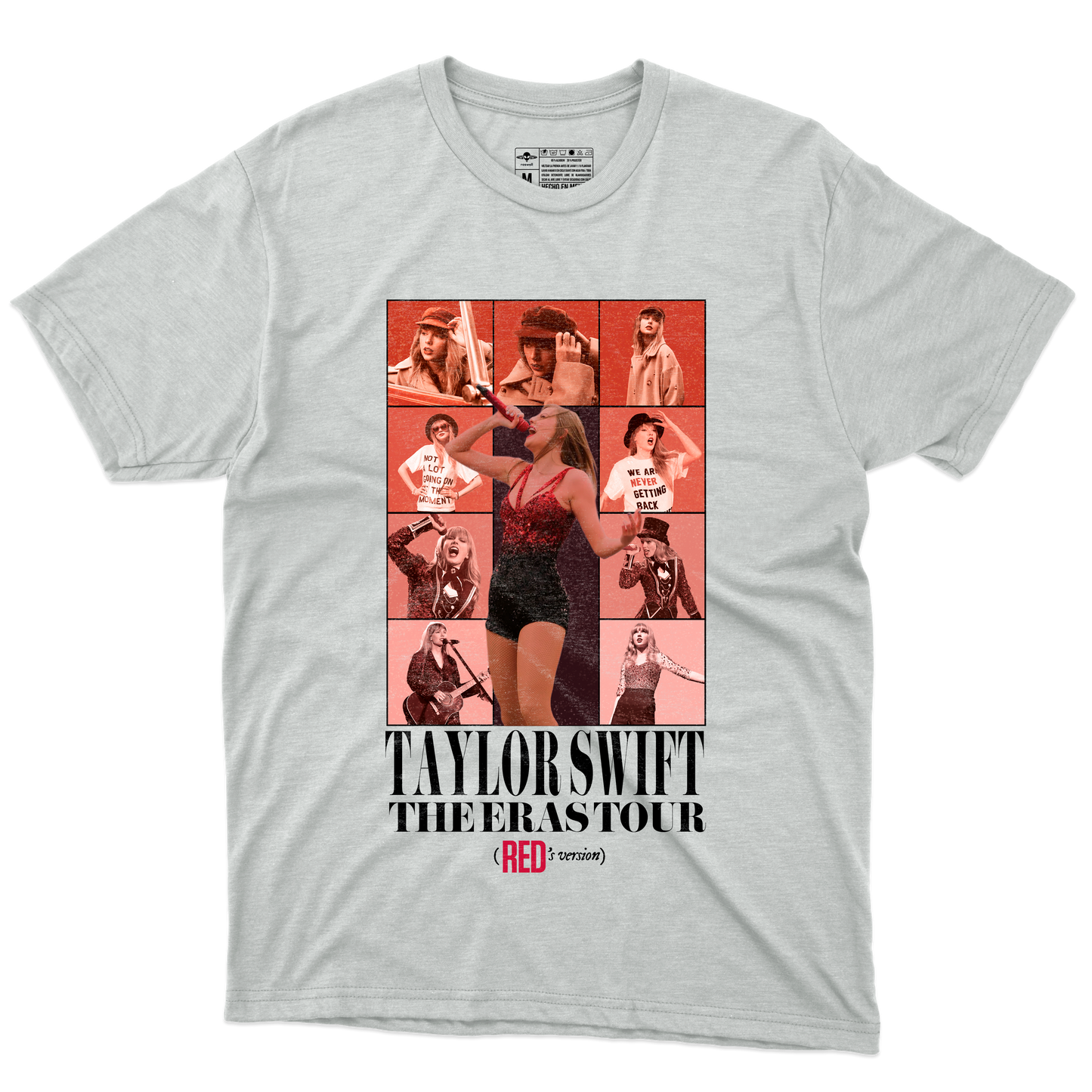 The Eras Tour [Red's version] Playera (Corte Regular)