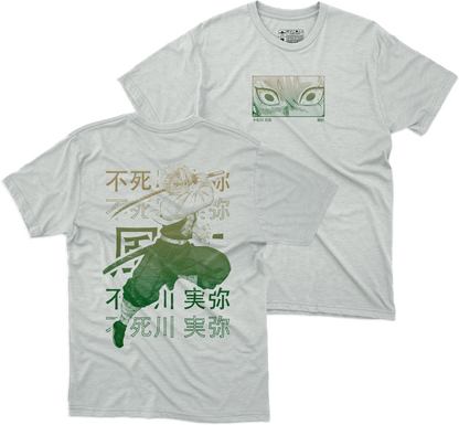 Shinazugawa Sanemi Playera (Corte Regular)