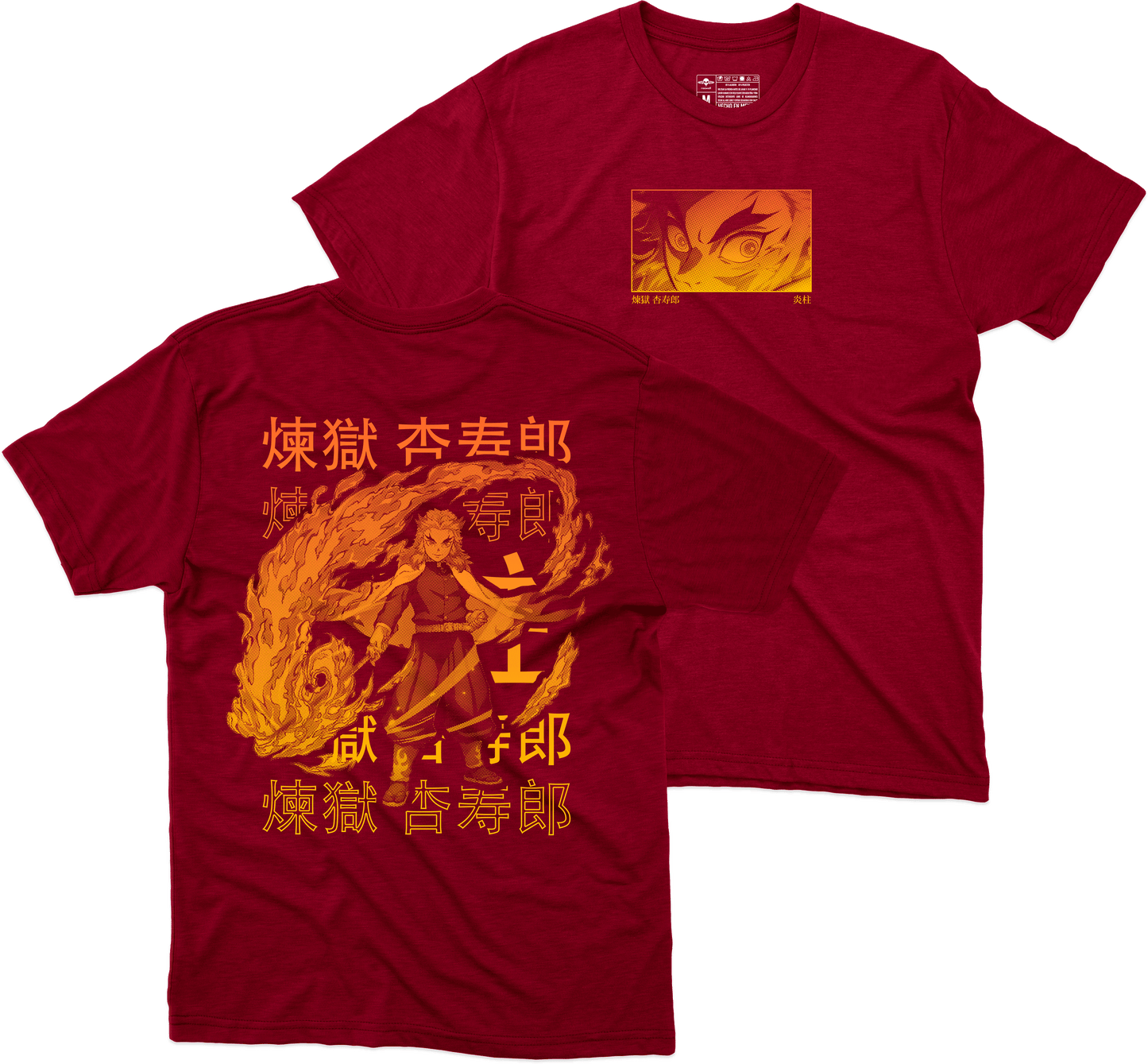 Rengoku Kyōjurō Playera (Corte Regular)