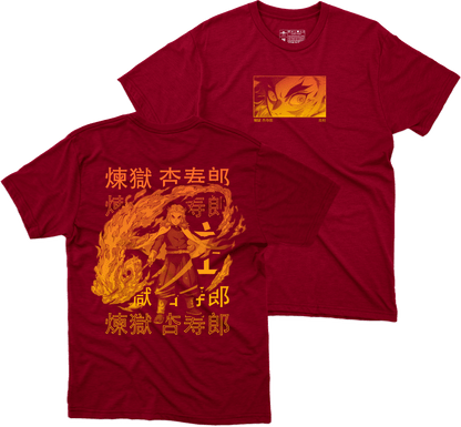 Rengoku Kyōjurō Playera (Corte Regular)