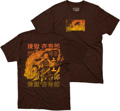 Rengoku Kyōjurō Playera (Corte Regular)