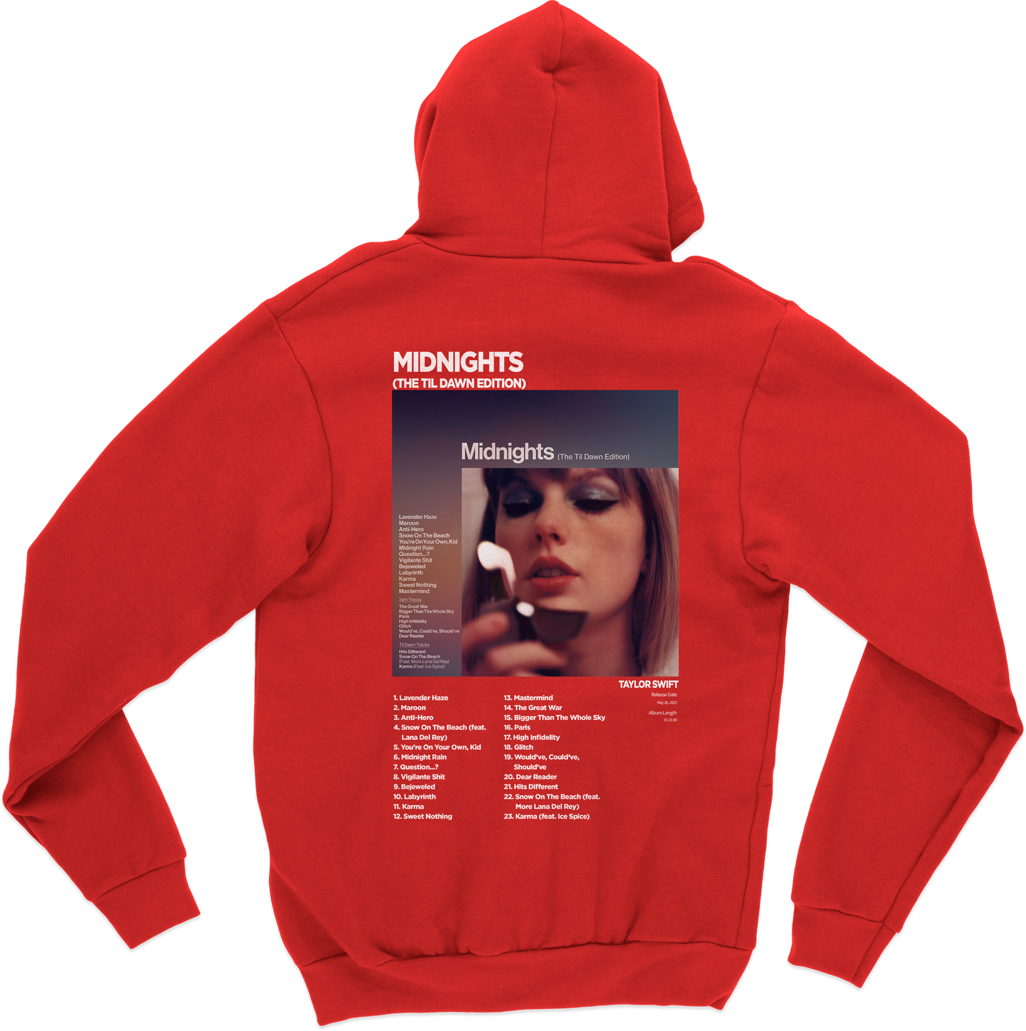 Midnights Album Hoodie