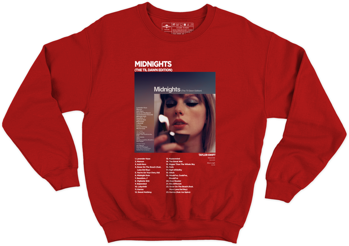 Midnights Album Crewneck