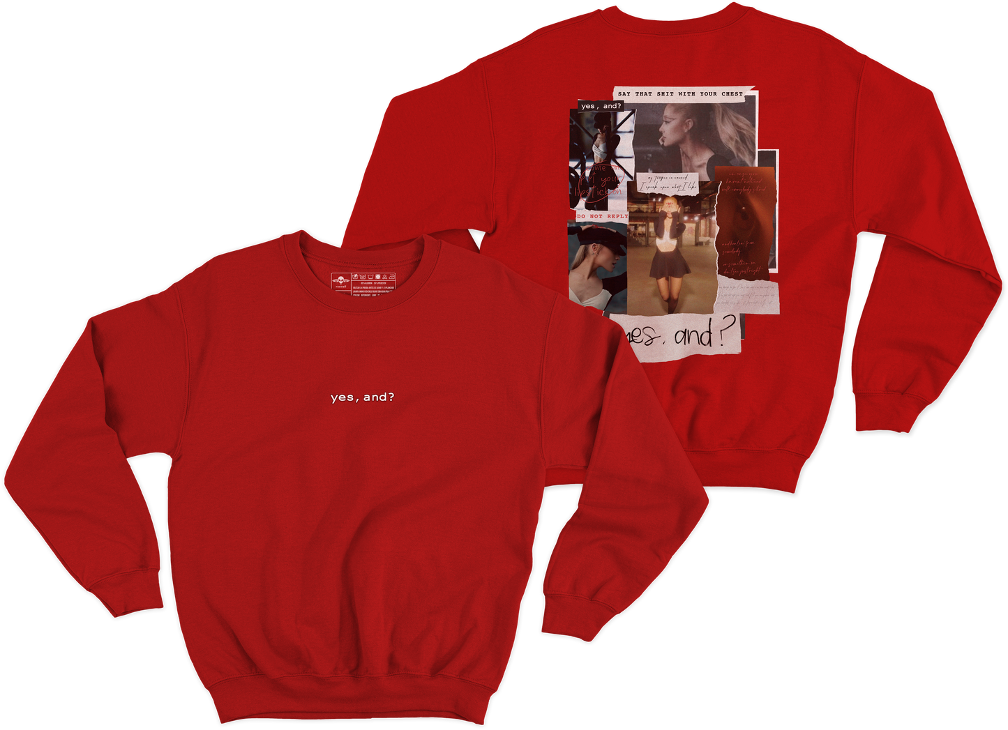 yes, and? [deluxe] Crewneck