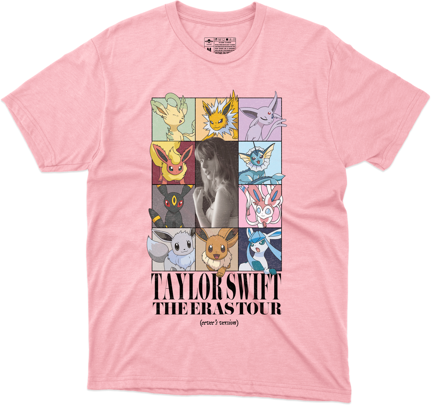 The Eras Tour [eevee's version] Playera (Corte Regular)