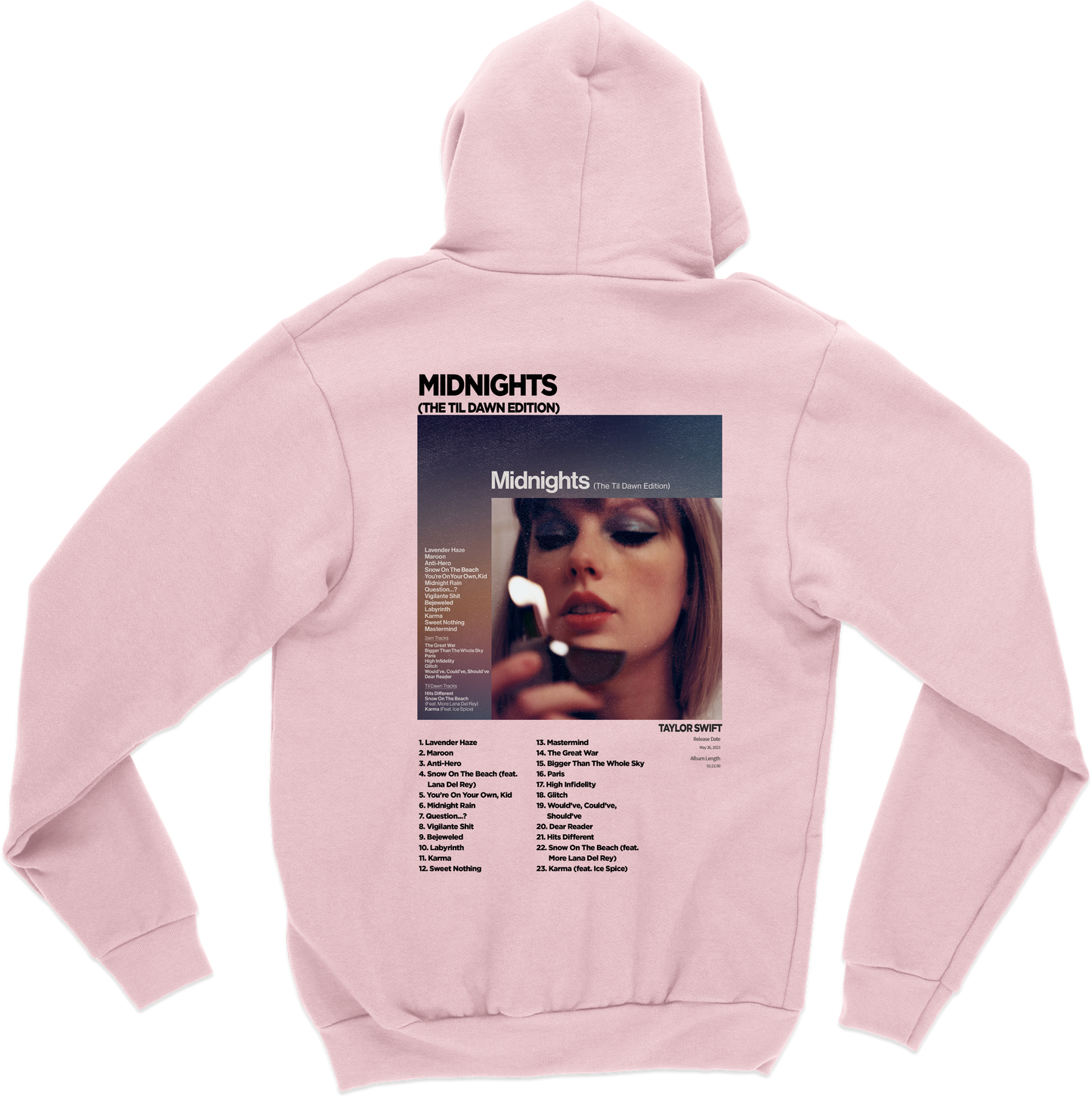 Midnights Album Hoodie