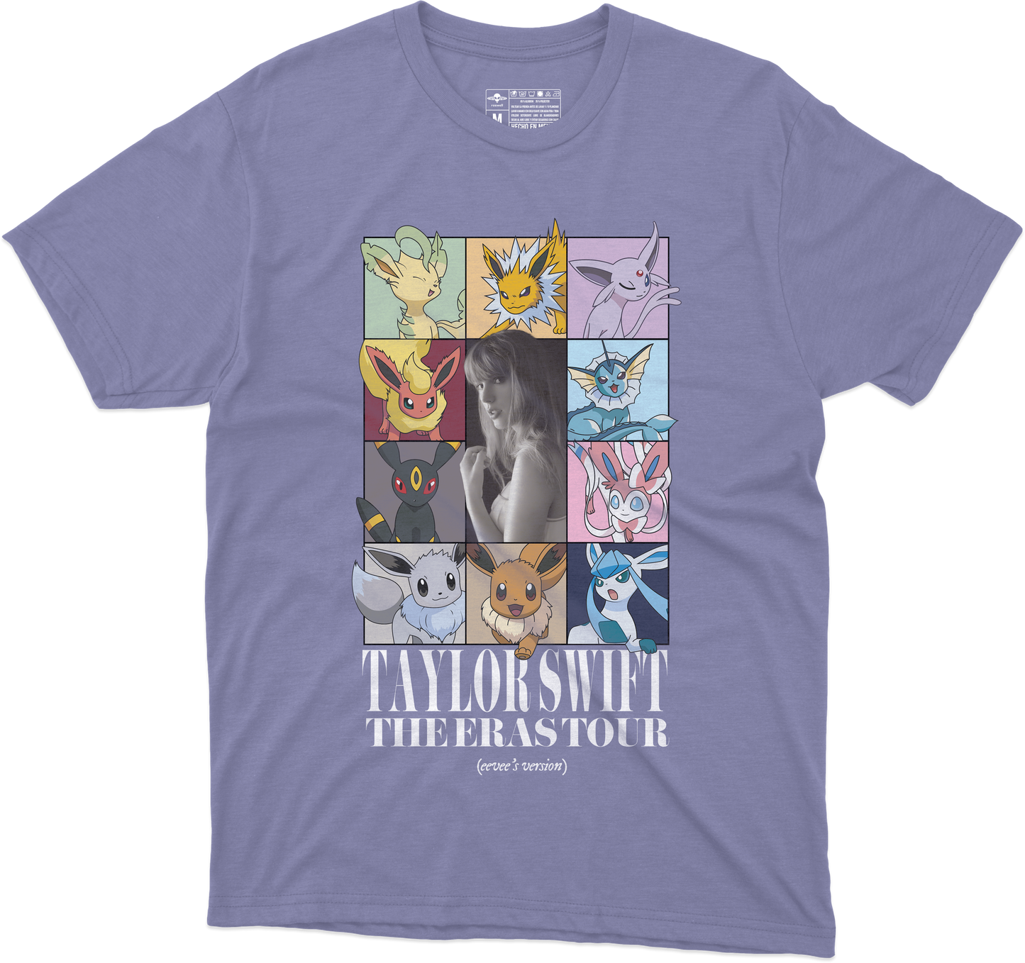 The Eras Tour [eevee's version] Playera (Corte Regular)