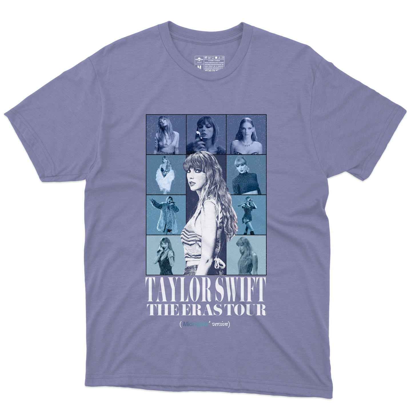 The Eras Tour [Midnights' version] Playera (Corte Regular)
